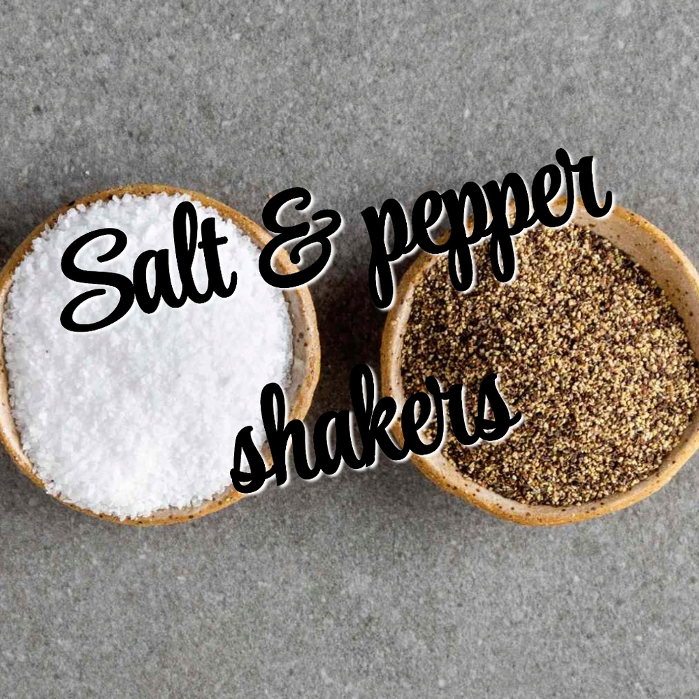 Salt & pepper shakers